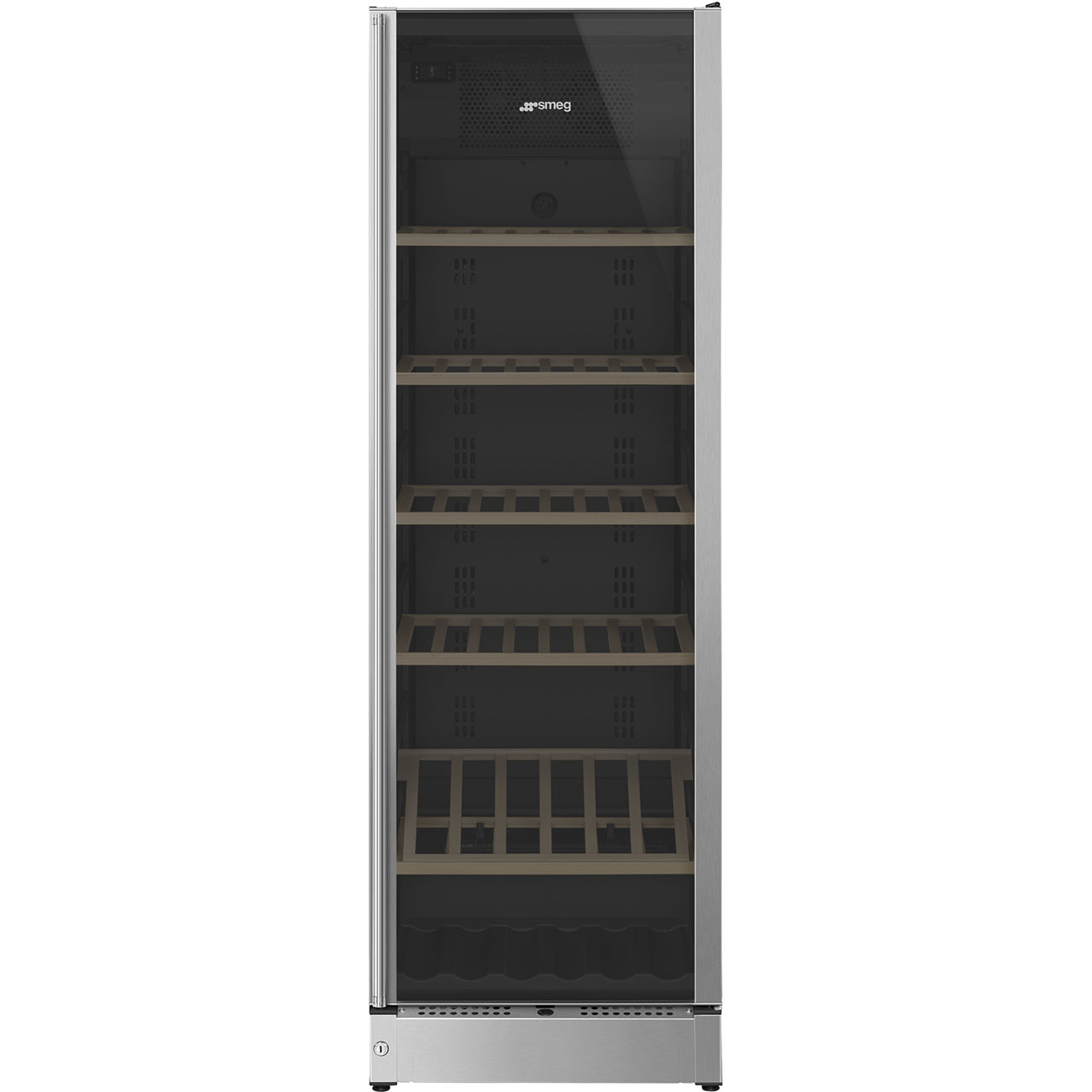 Smeg Stainless Steel Free Standing Wine Cooler